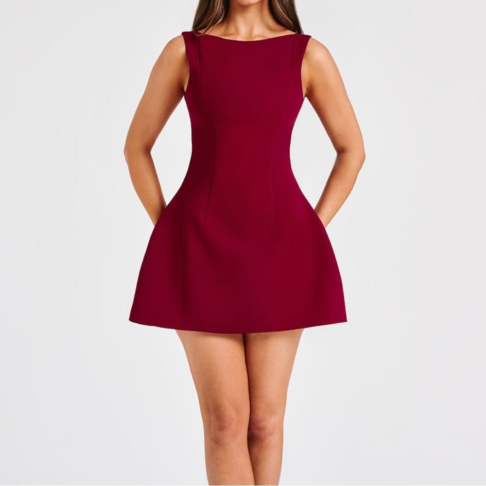 BABYBOO Alana Mini Dress - Wine